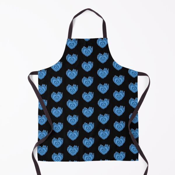 Item preview, Layered Aesthetic Blue Burning Hearts designed and sold by CamilasPrints.