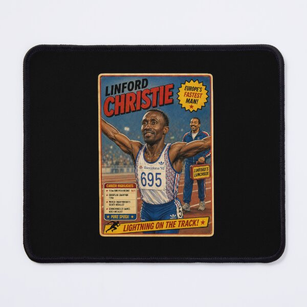 Item preview, Linford Christie - Trading Card designed and sold by halibutgoatramb.