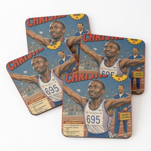 Item preview, Linford Christie - Trading Card designed and sold by halibutgoatramb.