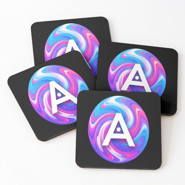 Item preview, Pink and Blue Marble Aveda Logo designed and sold by baby2020101.