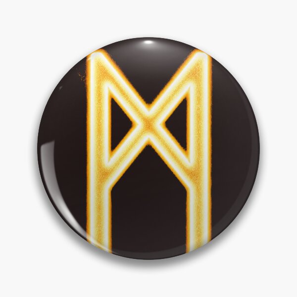 Item preview, Mannaz Rune Meaning – Humanity, Self-Awareness & Wisdom | Elder Futhark Design designed and sold by TheSymbolicBlend.