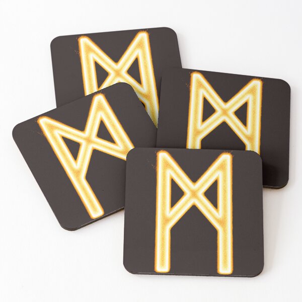 Item preview, Mannaz Rune Meaning – Humanity, Self-Awareness & Wisdom | Elder Futhark Design designed and sold by TheSymbolicBlend.