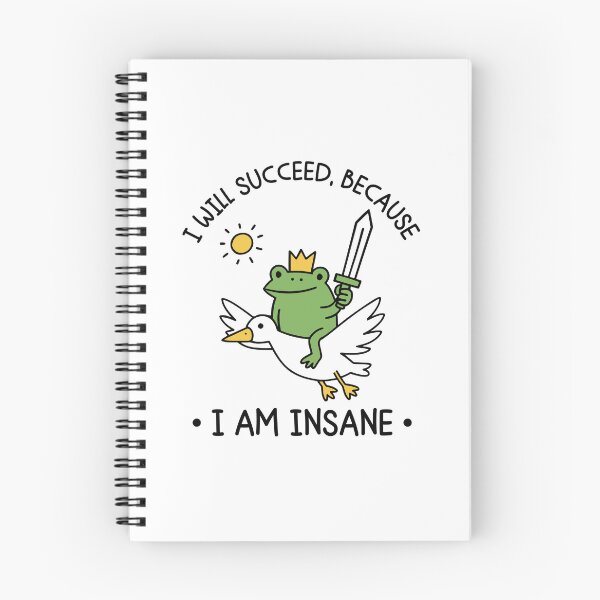 Item preview, I Will Succeed Because I Am Insane designed and sold by gunaone-design.