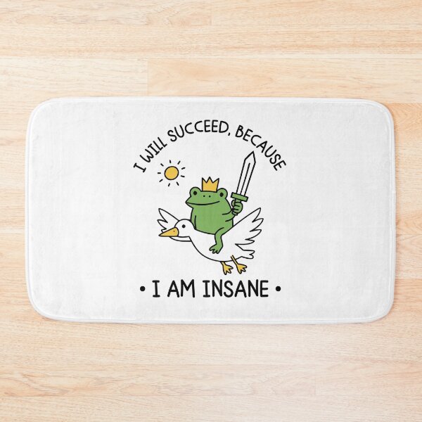 Item preview, I Will Succeed Because I Am Insane designed and sold by gunaone-design.