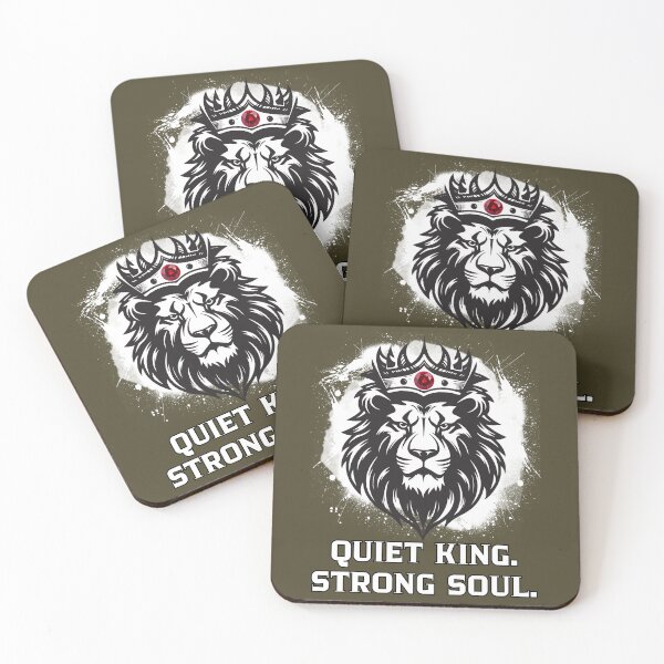 Item preview, Quiet King Strong Soul designed and sold by AhmadAnnaPrints.