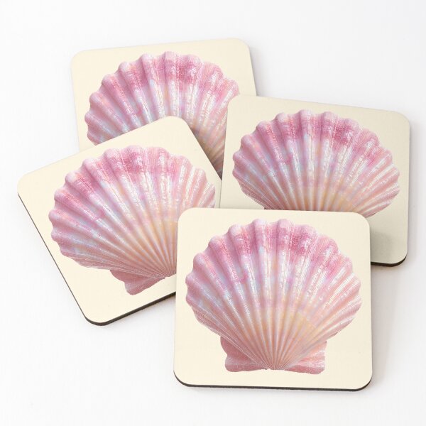 Item preview, Pink Pastel Scallop Seashell Photo designed and sold by jianina-alondra.