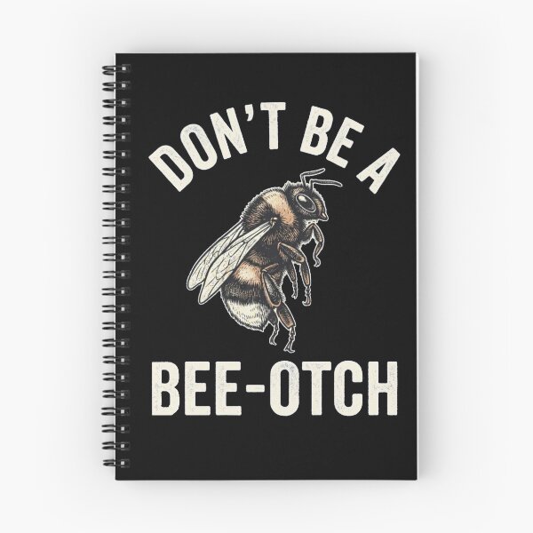 Item preview, Don't Be A Bee-Otch Funny Vintage Bee Pun designed and sold by Gbriel3.