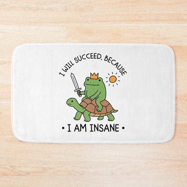 Item preview, I Will Succeed Because I Am Insane designed and sold by gunaone-design.