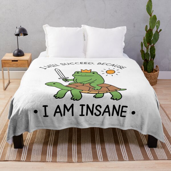 Item preview, I Will Succeed Because I Am Insane designed and sold by gunaone-design.