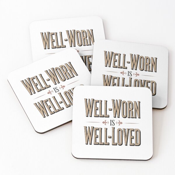 Item preview, Well Worn Is Well Loved Vintage Western Typography Rustic Quote designed and sold by ThefadedEra.
