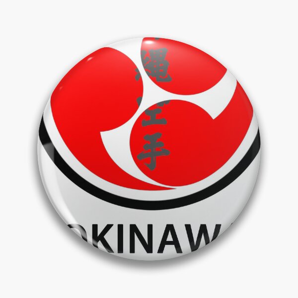 Item preview, Okinawan Karate Crest | Traditional Martial Arts Emblem designed and sold by Fei Long Design Hub.
