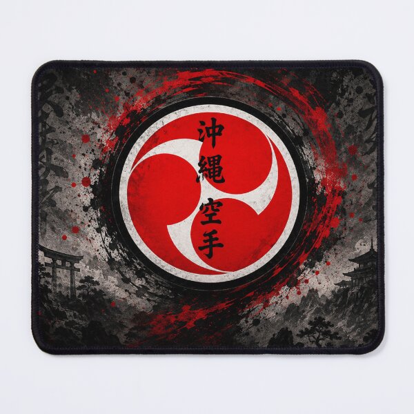 Item preview, Okinawan Karate Crest | Traditional Martial Arts Emblem designed and sold by Fei Long Design Hub.