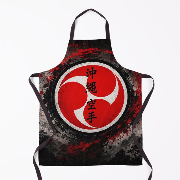 Item preview, Okinawan Karate Crest | Traditional Martial Arts Emblem designed and sold by Fei Long Design Hub.