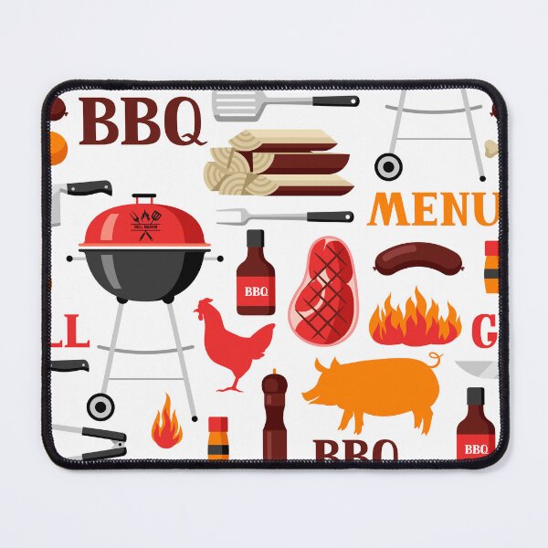 Item preview, Summer Cookout Wallpaper Scrapbooking Stickersheet Design designed and sold by BlesstB.