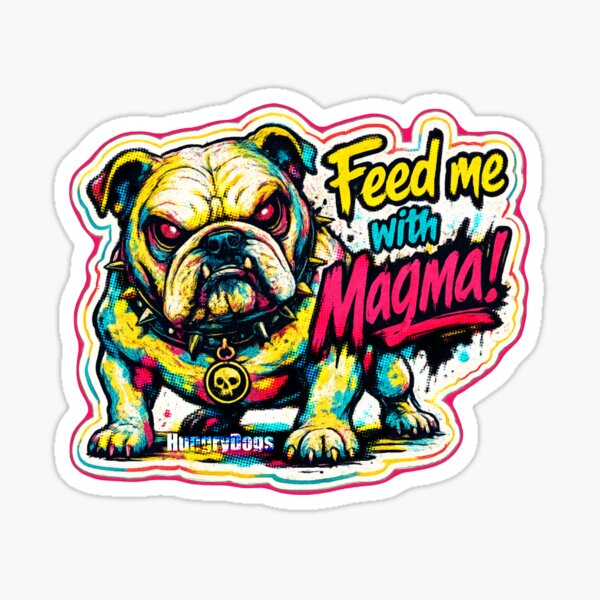 Item preview, Feed me Magma designed and sold by URBANEO.