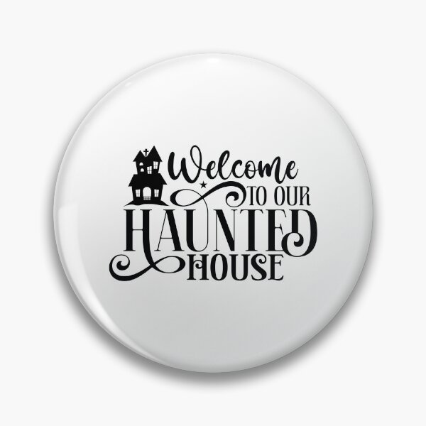 Item preview, Welcome To Our Haunted House - Autumn Halloween Vibes Quote designed and sold by FuzionRaptor.