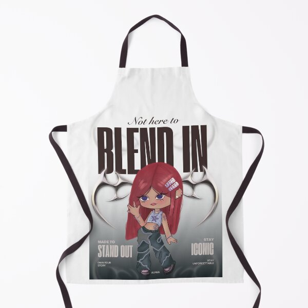 Item preview, Not Here to Blend In Y2K Chibi Girl designed and sold by HouseOfAurea.