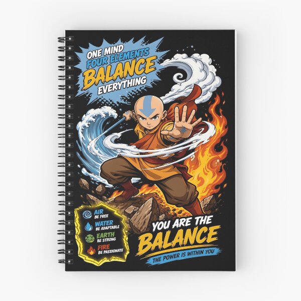 Item preview, Master of Four Elements Comic Style Graphic Artwork designed and sold by MAJCO-ART.