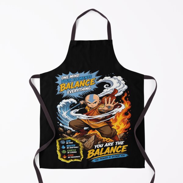 Item preview, Master of Four Elements Comic Style Graphic Artwork designed and sold by MAJCO-ART.
