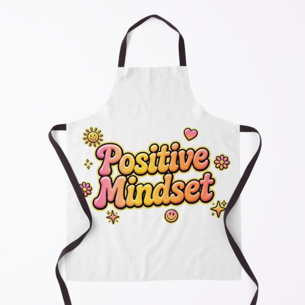 Item preview, Positive Mindset Pink Yellow Orange Sun Flower Retro Quote designed and sold by AuraVibesArts .
