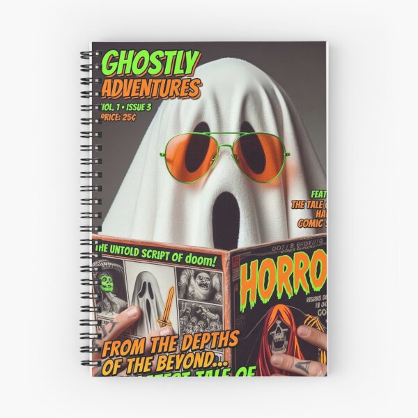 Item preview, Ghostly Adventures: When Horror Takes a Coffee Break designed and sold by Print Fiction.