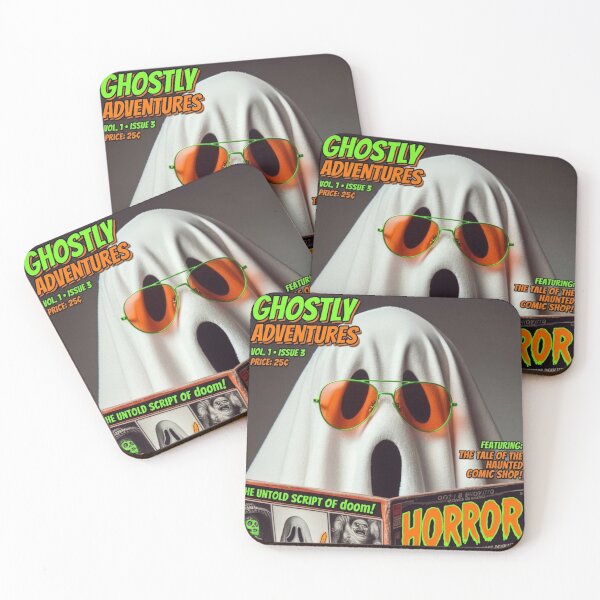 Item preview, Ghostly Adventures: When Horror Takes a Coffee Break designed and sold by Print Fiction.