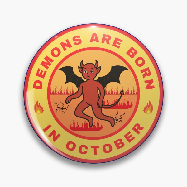 Item preview, Demons are born in October alternate design designed and sold by fev-rocks.