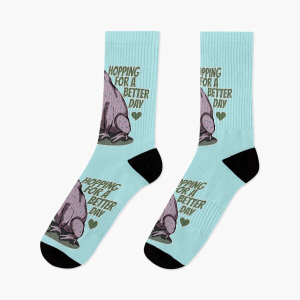 Item preview, Hopping For A Better Day Cute Frog Pun Hoping Positive Quote designed and sold by Kyradem.
