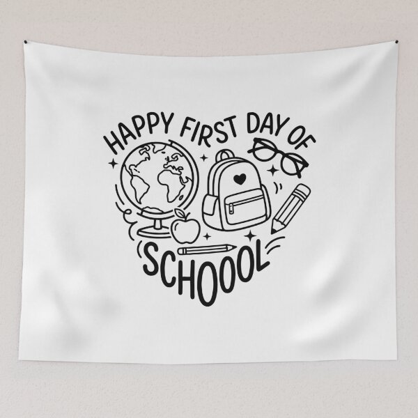 Item preview, Happy First Day Of School designed and sold by gunaone-design.