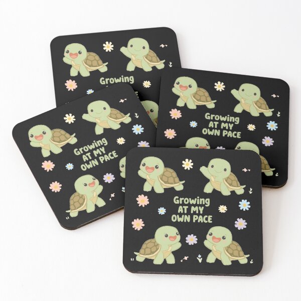 Item preview, Cute Turtle Growing at My Own Pace – Slow Living Cartoon Animal Design designed and sold by Cartoon art with a purpose ❤️ Supporting Althea’s friends .