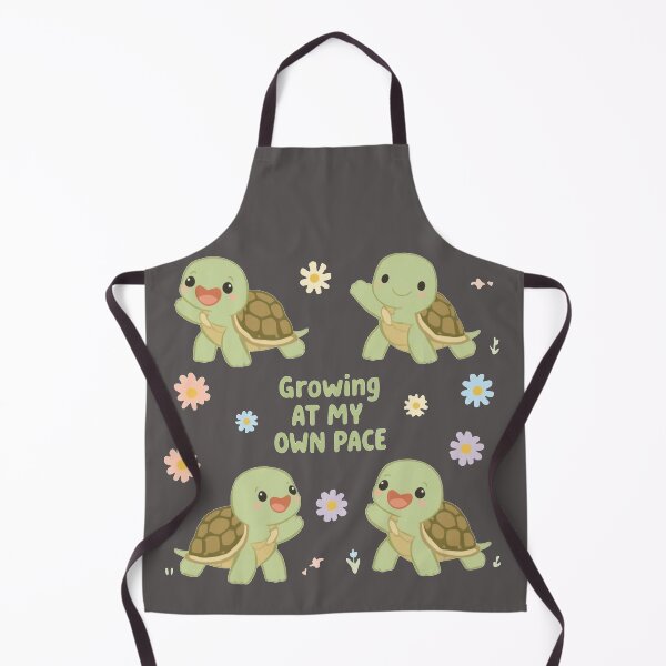 Item preview, Cute Turtle Growing at My Own Pace – Slow Living Cartoon Animal Design designed and sold by Cartoon art with a purpose ❤️ Supporting Althea’s friends .