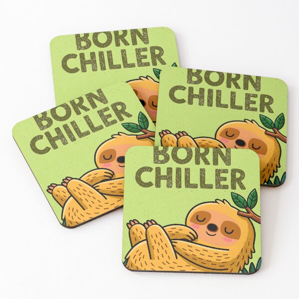 Item preview, Charming Sloth Illustrating Relaxation and Chill Vibes designed and sold by Artessie.