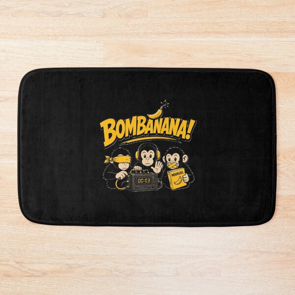 Item preview, Bombanana! Three Monkeys Co-op | Funny Gaming Mascot Design designed and sold by DogLord.