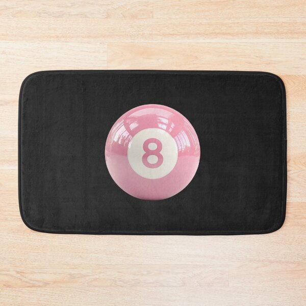 Item preview, Pink 8 Ball Billiard Aesthetic Art designed and sold by jianina-alondra.