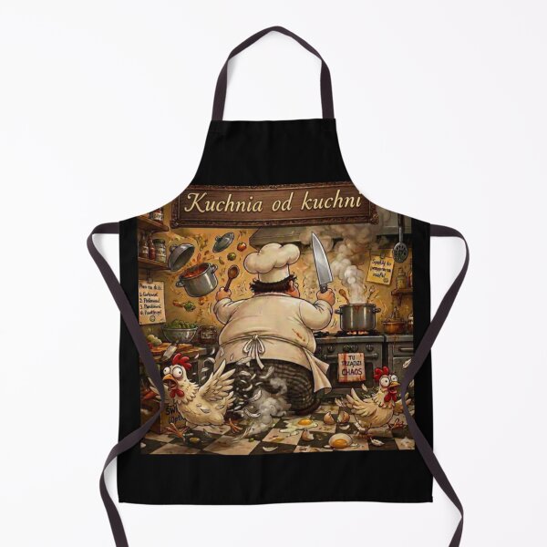 Item preview, Kuchnia od kuchni - zabawna ilustracja kuchennego chaosu designed and sold by The store under the battleship :).