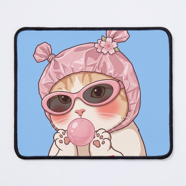 Item preview, Chic Bubblegum Cat designed and sold by TOM JACK.