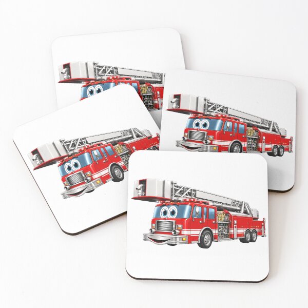 Item preview, Snorkel Ladder Fire Truck Red designed and sold by Scott Hayes.