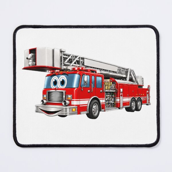 Item preview, Snorkel Ladder Fire Truck Red designed and sold by Scott Hayes.