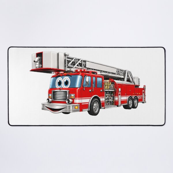 Item preview, Snorkel Ladder Fire Truck Red designed and sold by Scott Hayes.