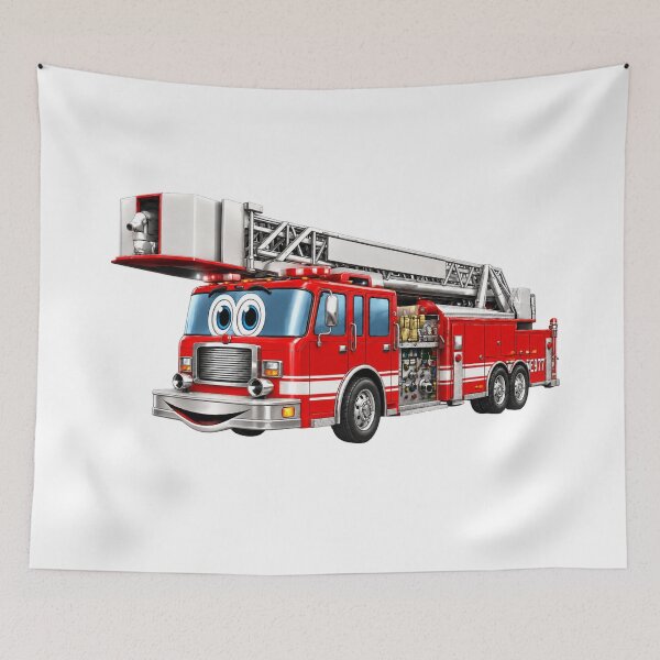 Item preview, Snorkel Ladder Fire Truck Red designed and sold by Scott Hayes.