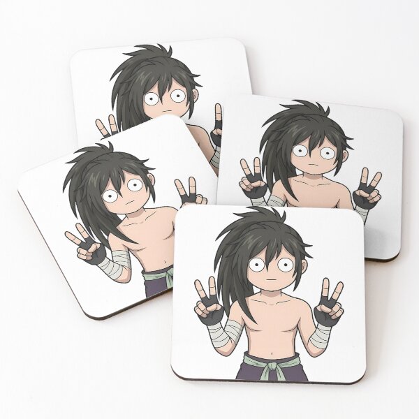 Item preview, Hyakkimaru Dororo Warrior Double Peace Chibi Anime designed and sold by earlobejerk.