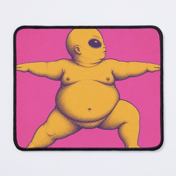 Item preview, Bold Alien – Yoga designed and sold by URBANEO.