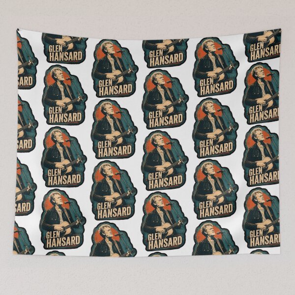 Item preview, Glen Hansard Live Performance | Vintage Folk Music Concert Art designed and sold by Eddy048.