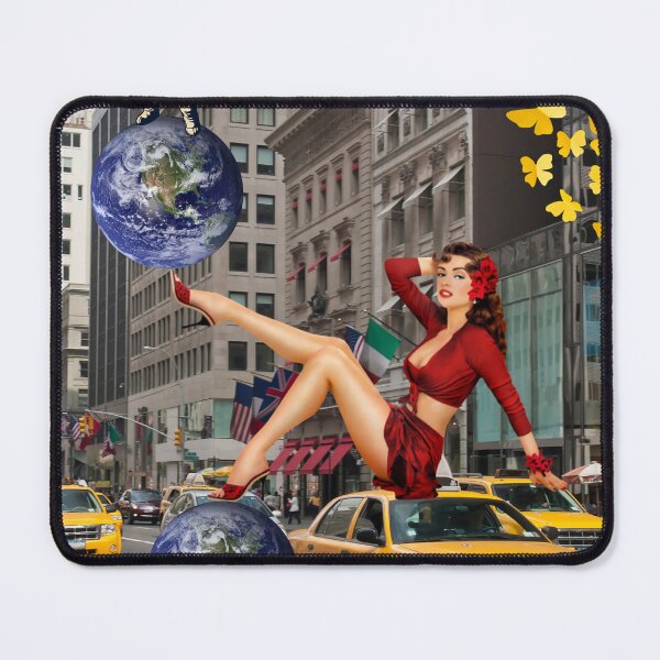 Item preview, Cosmic New York: Pin-up designed and sold by Bygodan.
