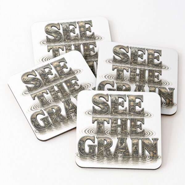 Item preview, See the Grain | Ripple Typography Film Photography Art designed and sold by Golden Era Studio.
