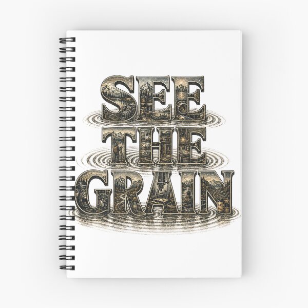 Item preview, See the Grain | Ripple Typography Film Photography Art designed and sold by Golden Era Studio.