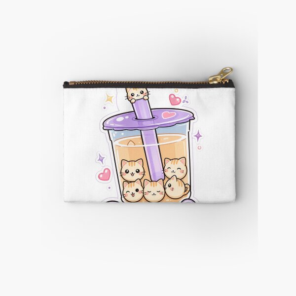Item preview, Boba tea cat designed and sold by Kitty-and-Cat.