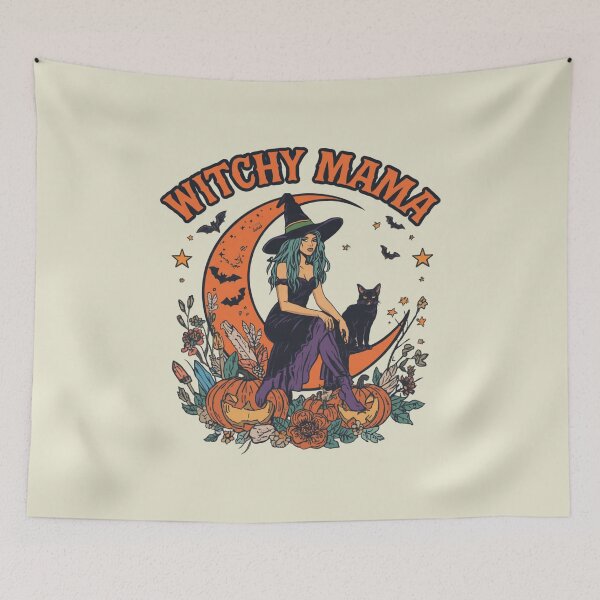 Item preview, VINTAGE WITCHY MAMA designed and sold by BKDIGITALSHOP.