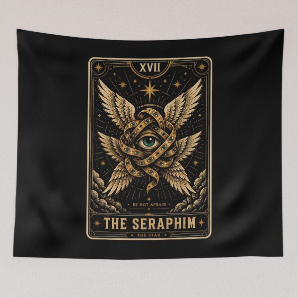 Item preview, The Seraphim Eye Be Not Afraid Angel designed and sold by rafaeltto.