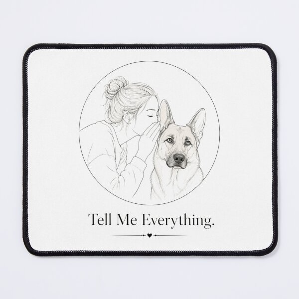 Item preview, Tell Me Everything Quiet Companion designed and sold by Safe Haven Pets.